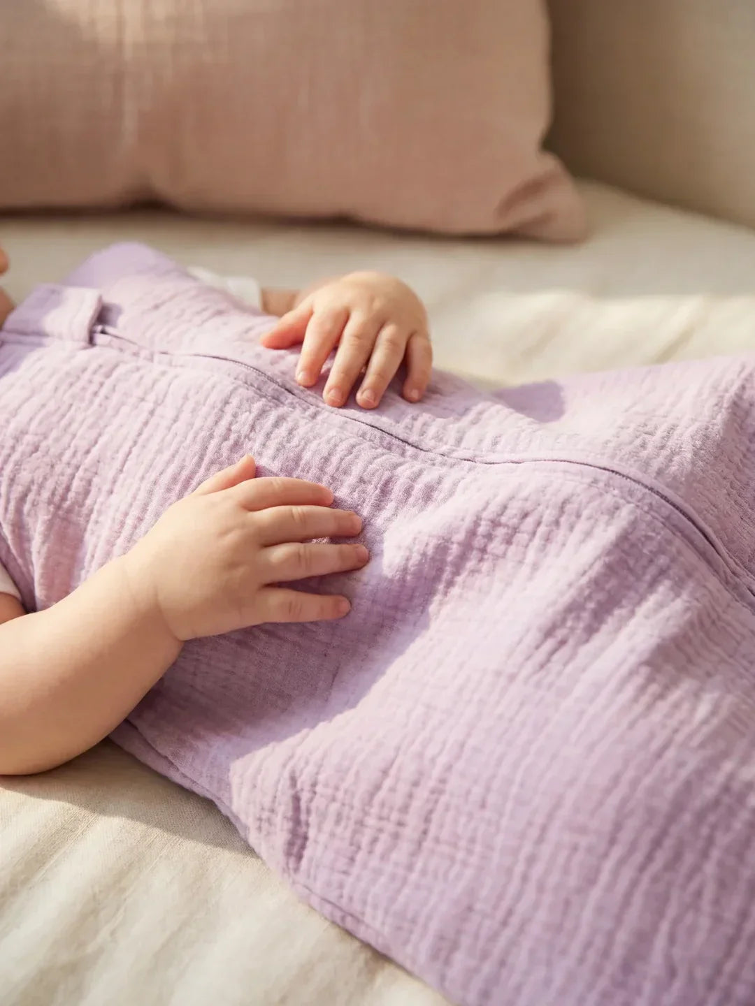 Breathable Cotton Gauze Summer Baby Sleep Sack