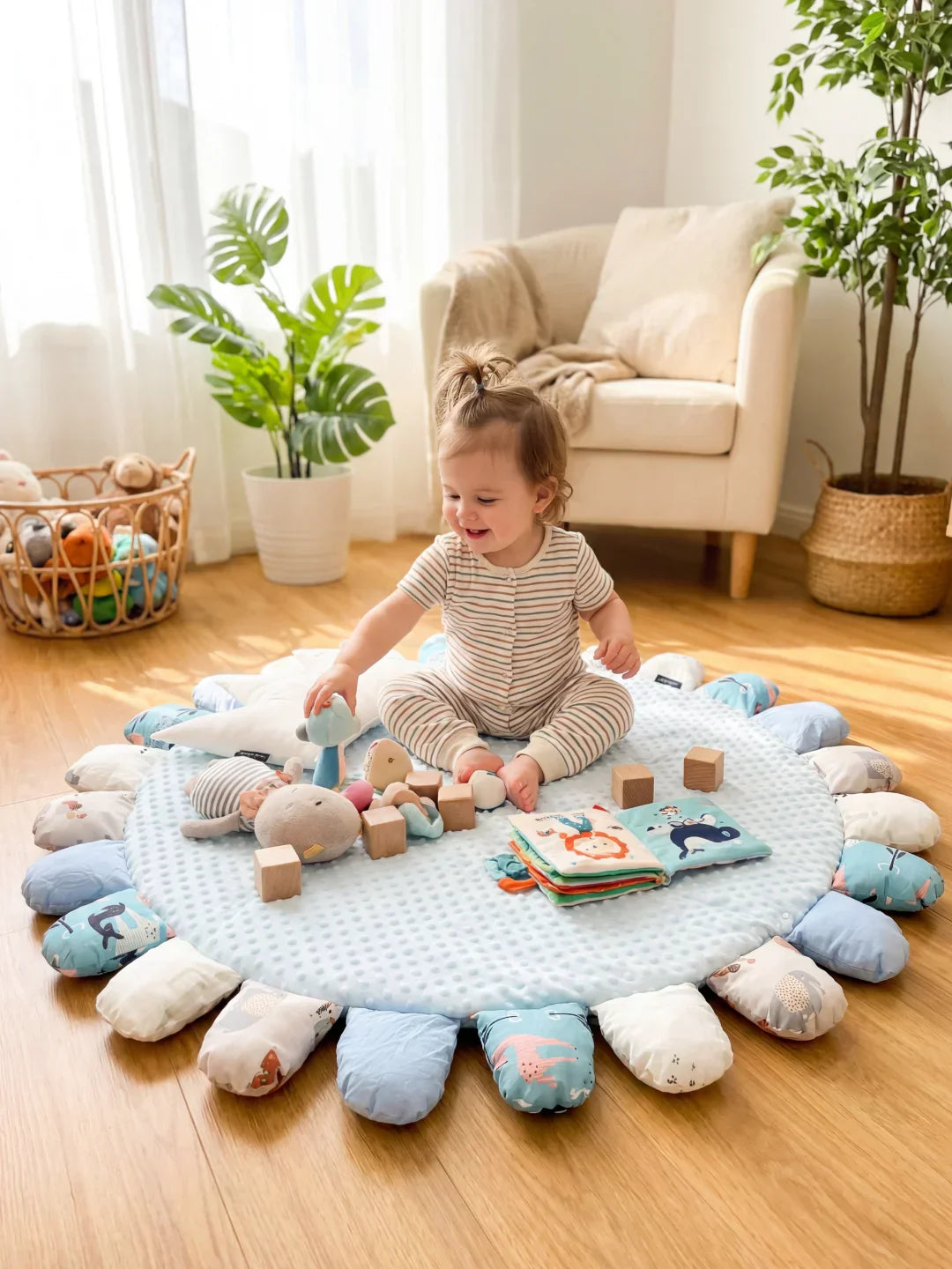 Soft Activity Mat for Playtime and Early Development