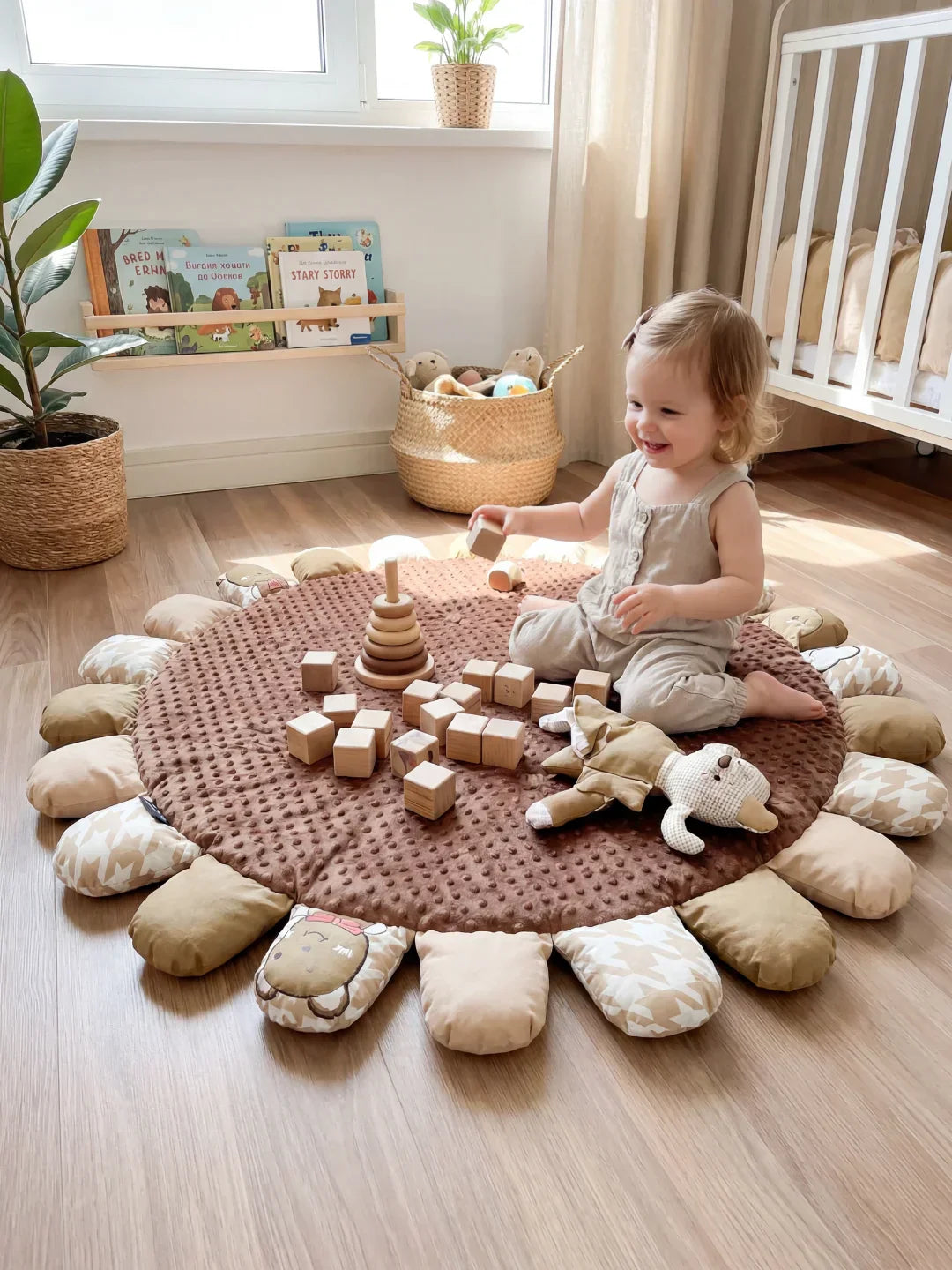 Soft Activity Mat for Playtime and Early Development