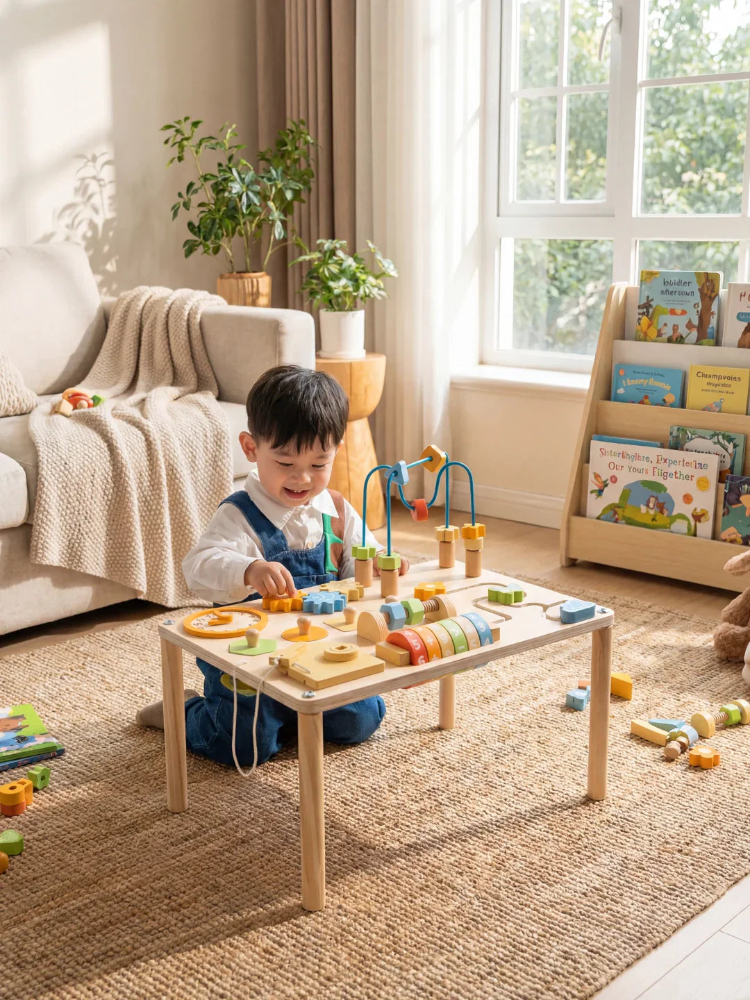 Educational Activity Table for Creative Play and Early Learning