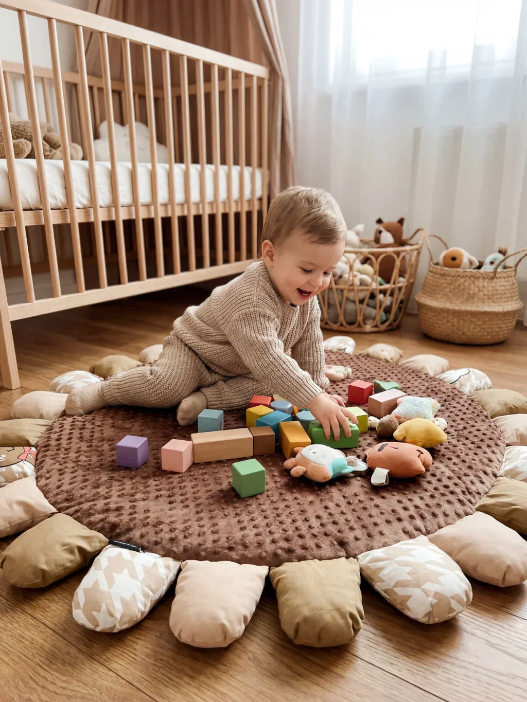 Soft Activity Mat for Playtime and Early Development