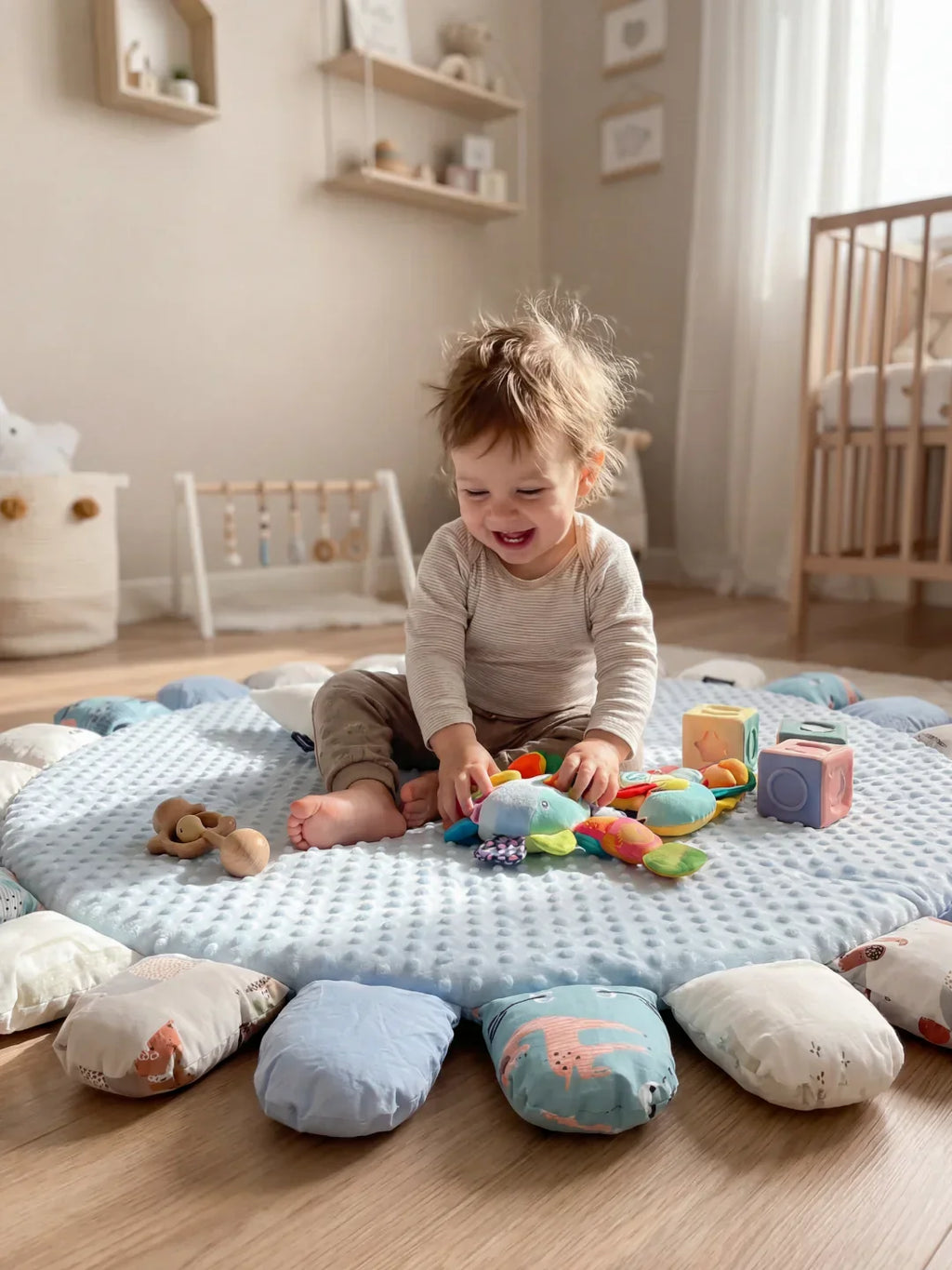 Soft Activity Mat for Playtime and Early Development