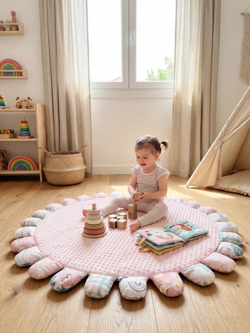 Soft Activity Mat for Playtime and Early Development