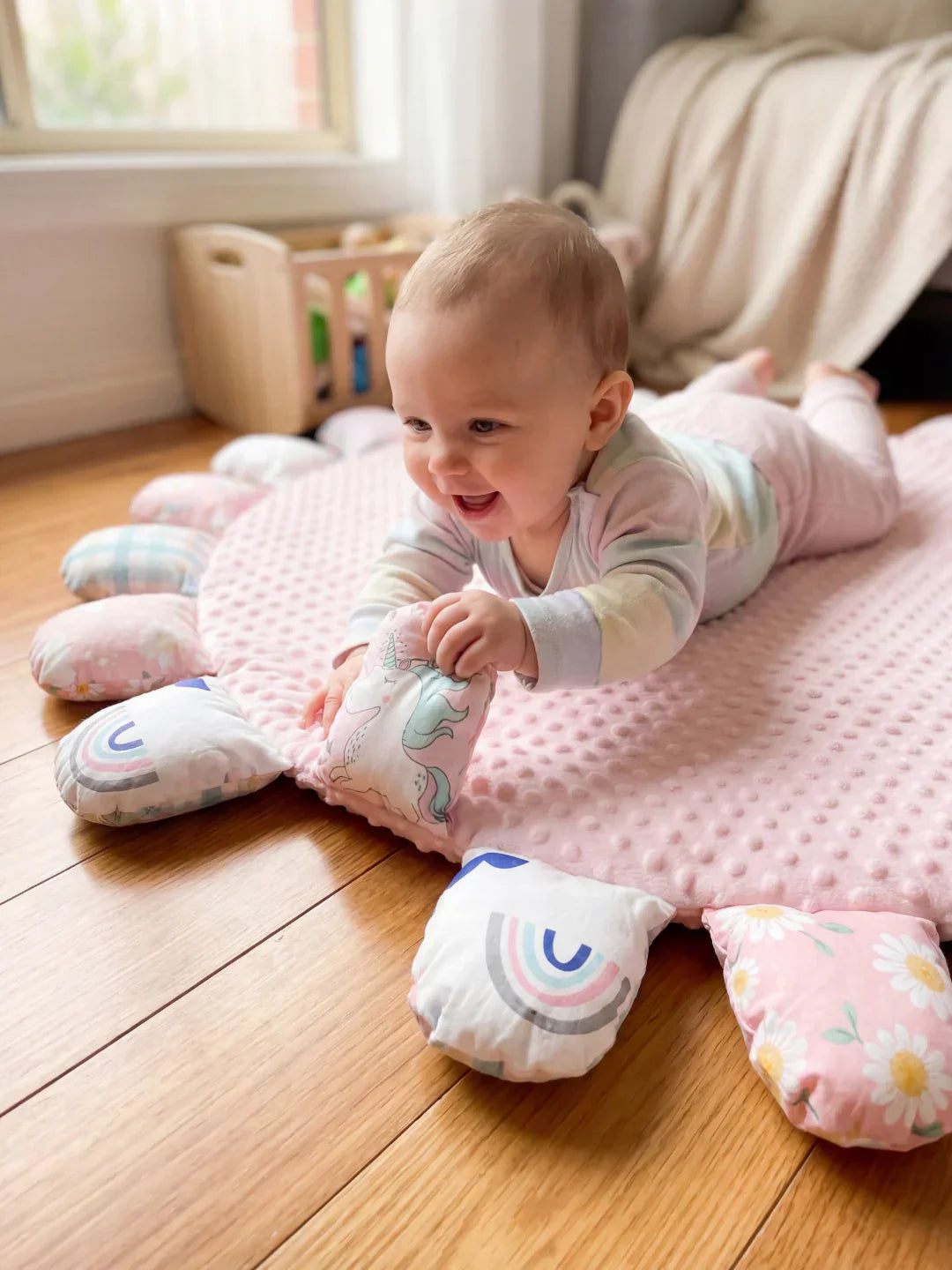 Soft Activity Mat for Playtime and Early Development
