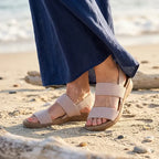 Stretch Elastic Sandals – Lightweight Slip-On for Walking and Travel