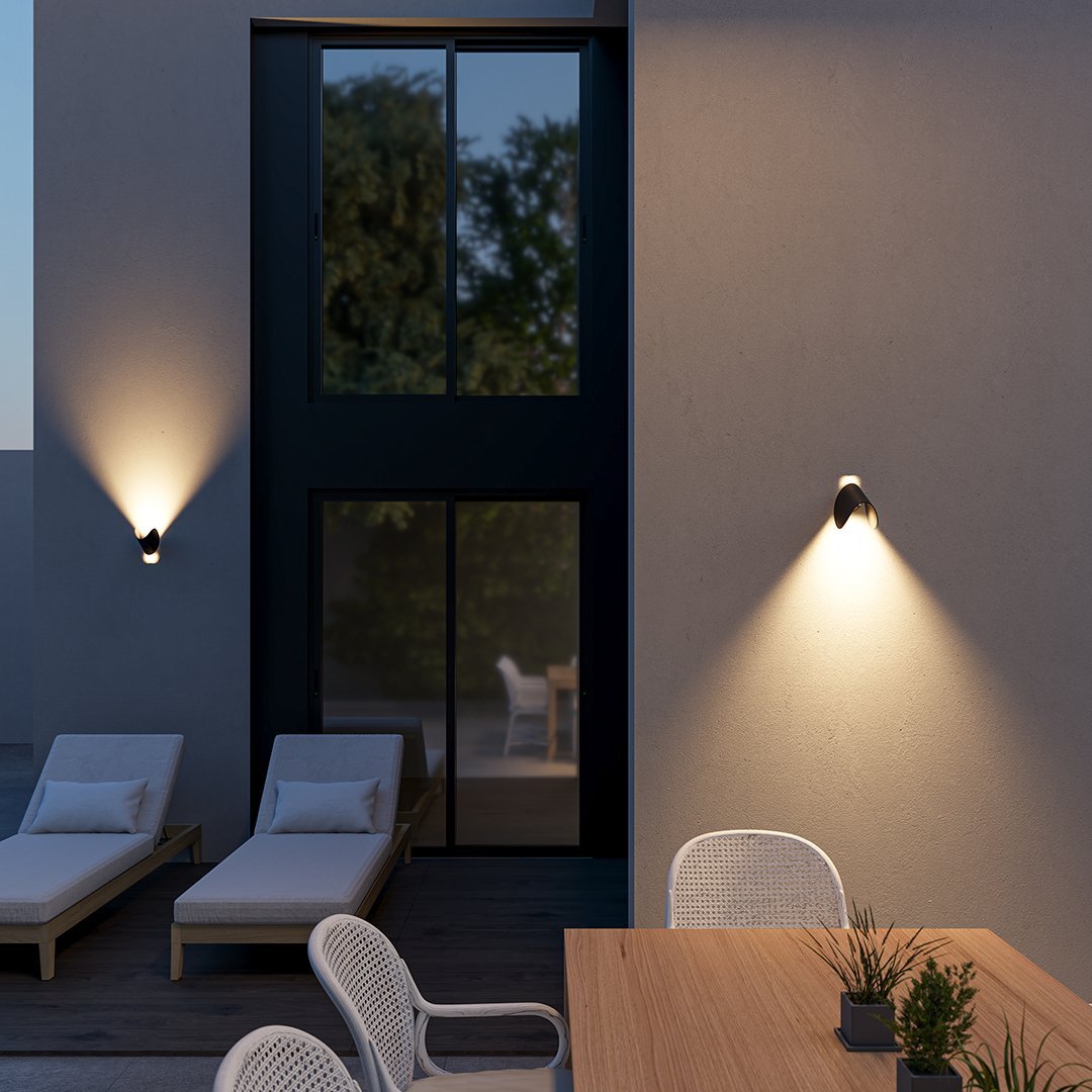 SolaraGlow Diffusierte Warme Wandleuchte für Wohnzimmer und Arbeitsbereiche