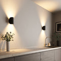SolaraGlow Diffusierte Warme Wandleuchte für Wohnzimmer und Arbeitsbereiche