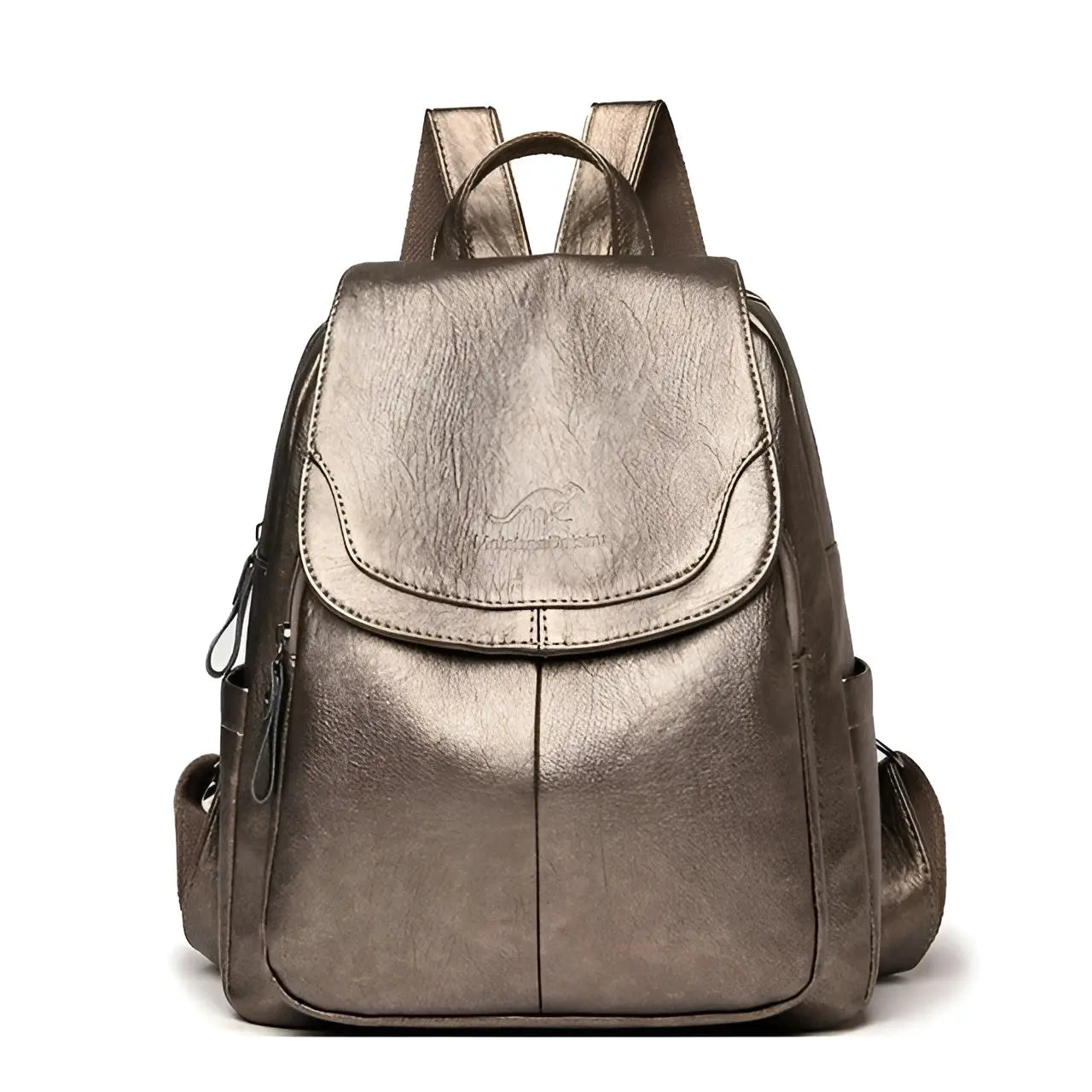 Vintage Leather Women's Backpack - Isabella