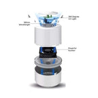 Lumenix Mosquito Trap Smart-Quiet, No Chemicals, Up To 300 Sq Ft