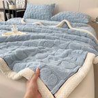 SnugLoom Cozy Fleece Blanket For Warmth And Home Comfort