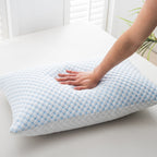 BambooRest Kylkudde i Memory Foam med Bambufiber för Nackstöd, Andningsbar