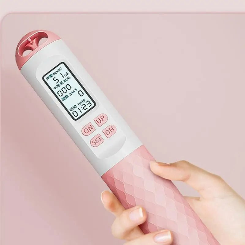 AeroFlex Weighted Wireless Jump Rope With Digital Counter