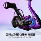 Carbon Prism Spinnrollen von Piscifun für leichtes Werfen