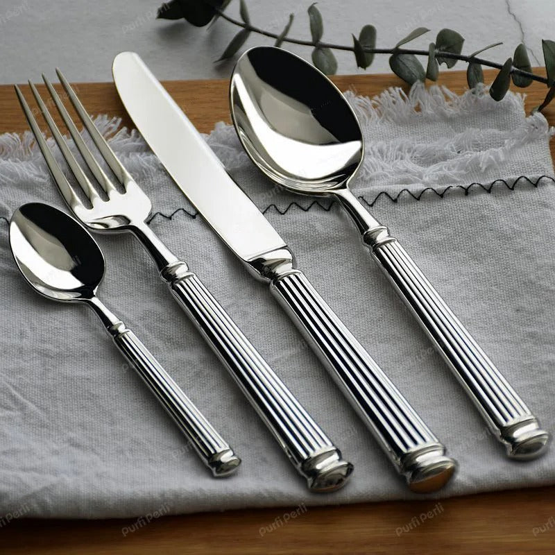 Bellemont Roman Flatware Set For Everyday Meals And Special Occasions
