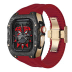 Novex Karbonfibersett for Apple Watch Ultra Retrofit-etui