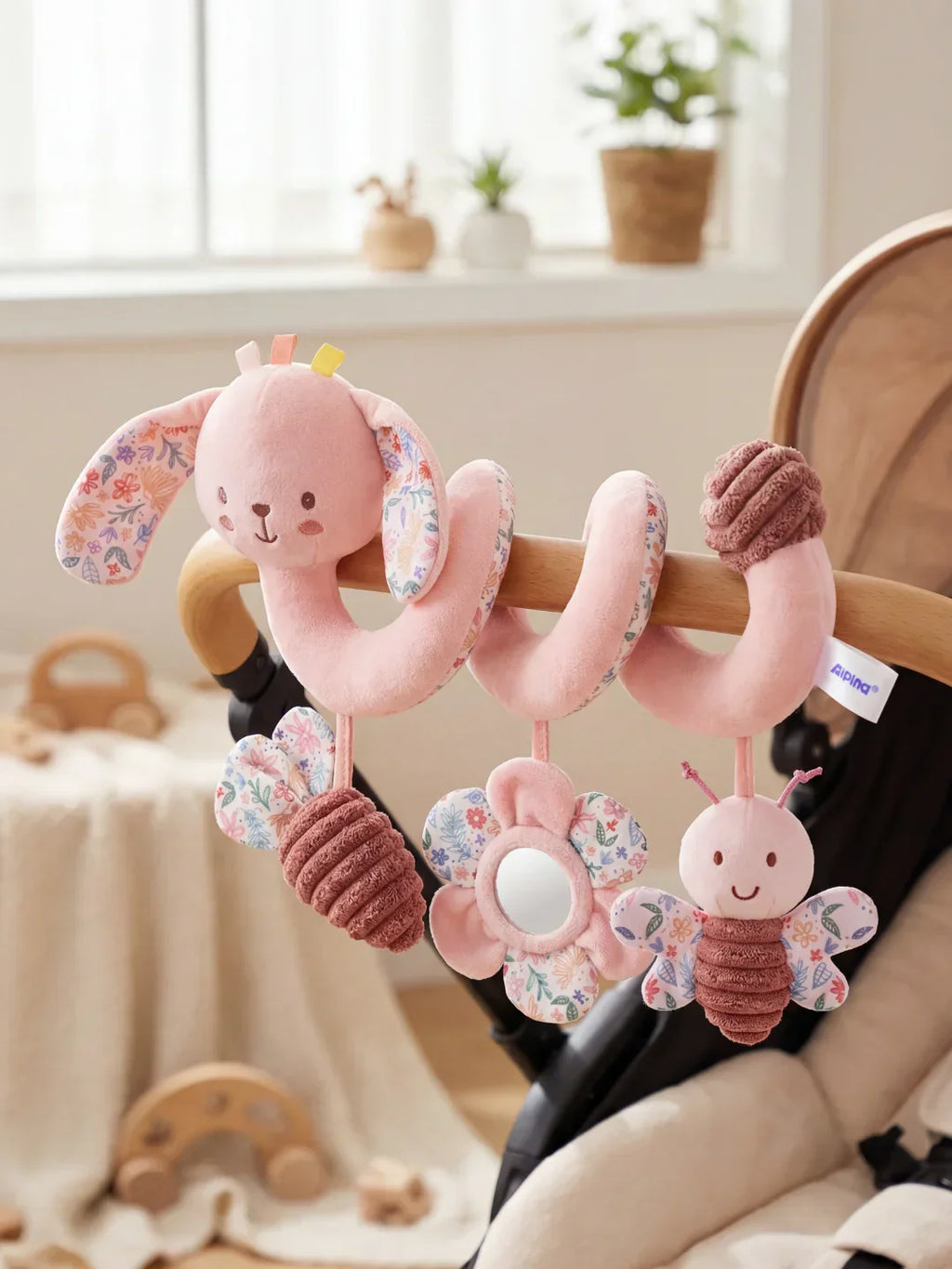 Sensory Wrap-Around Baby Bed Toy