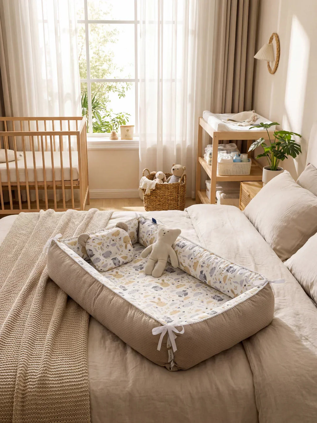 Extra-Long Baby Sleep Pod with Cervical Pillow
