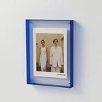 NovaGlass Coloured Clear Acrylic Photo Frame For Wall Display