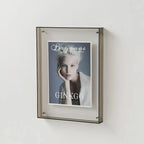 NovaGlass Coloured Clear Acrylic Photo Frame For Wall Display