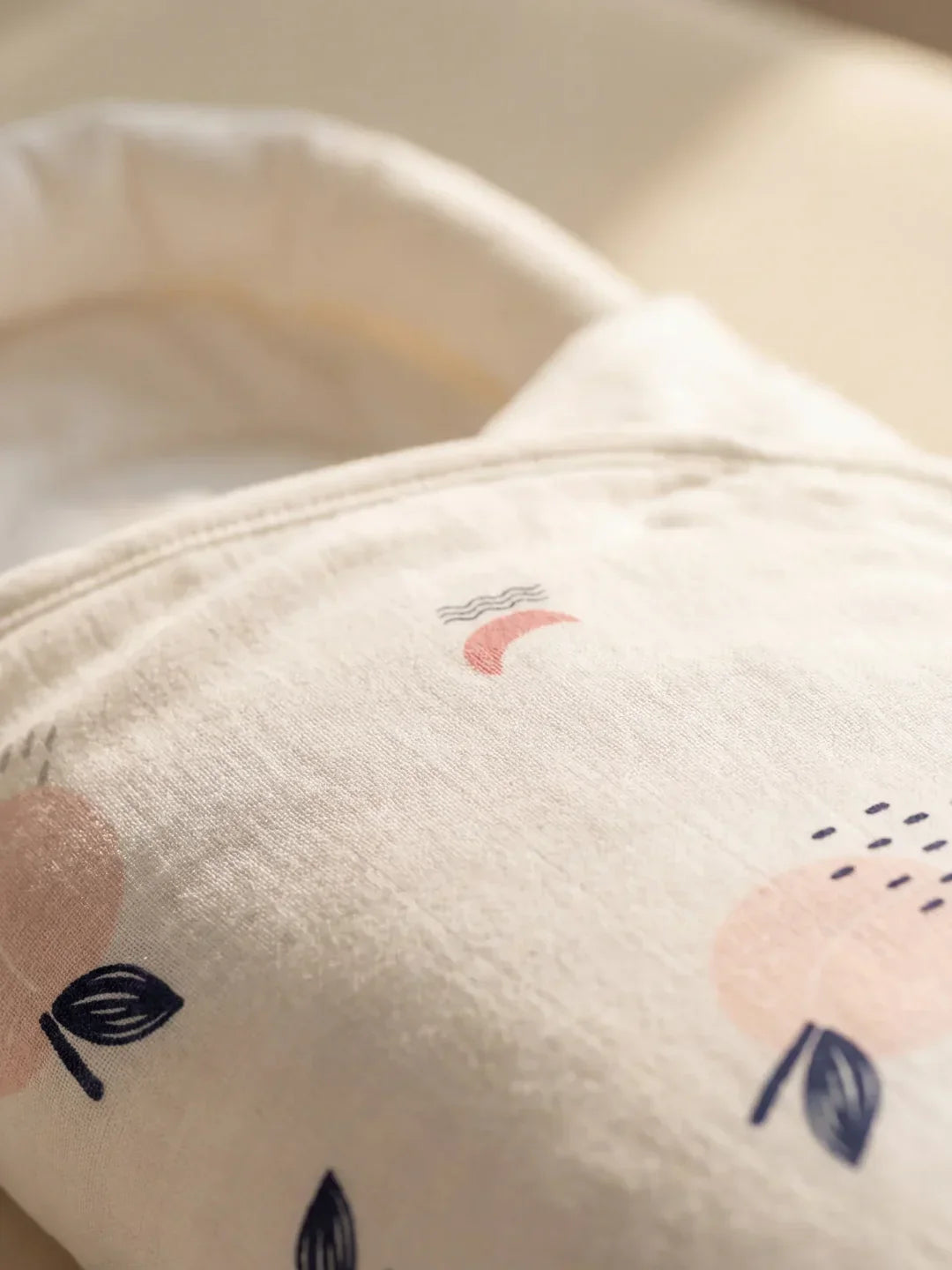 Hooded Pure Cotton Baby Swaddle Wrap