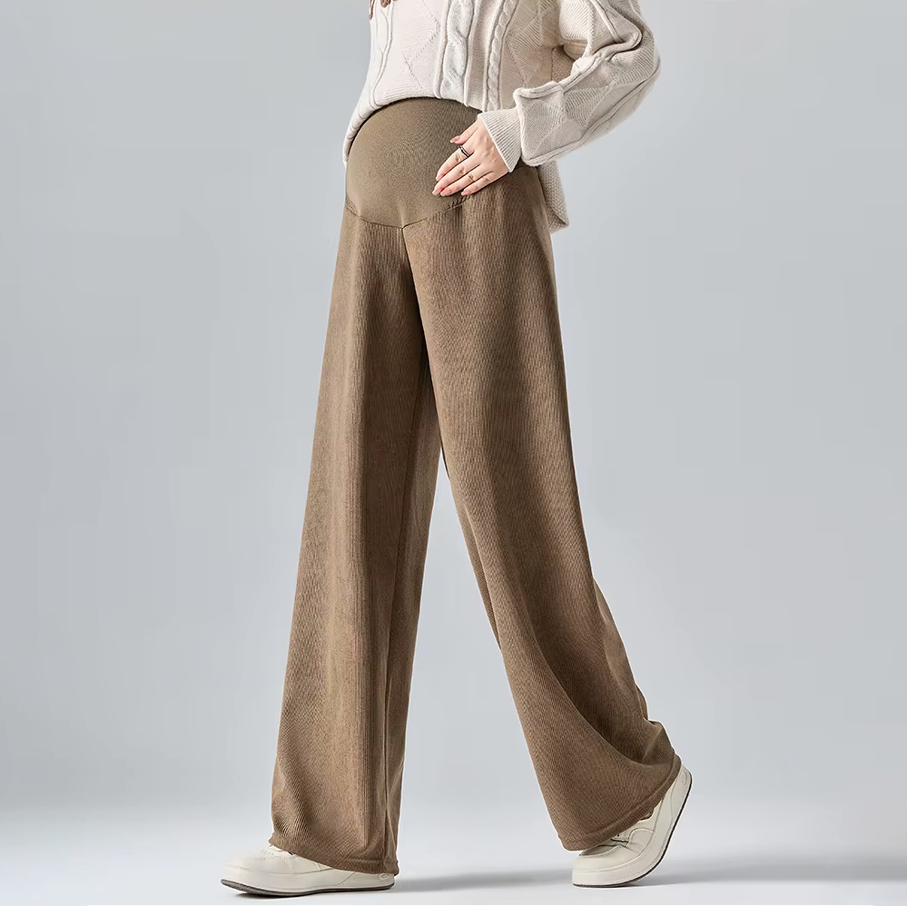 Pantaloni Premaman Casual a Vestibilità Comoda per Future Mamme