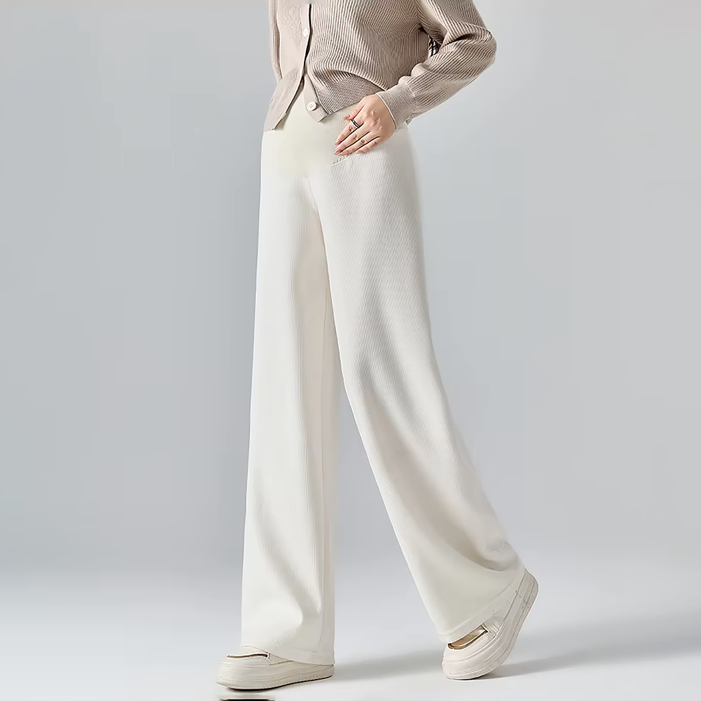 Pantaloni Premaman Casual a Vestibilità Comoda per Future Mamme