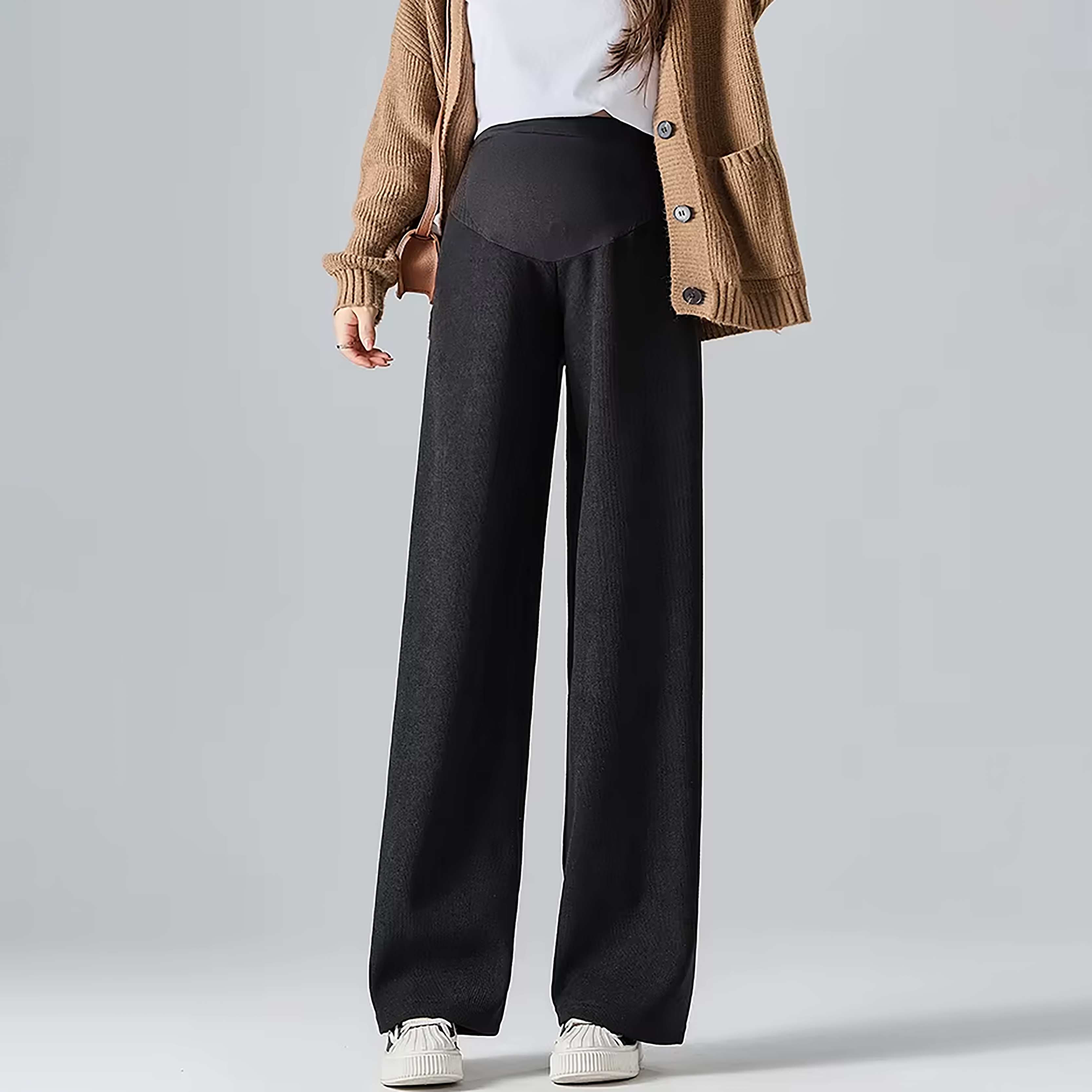 Pantaloni Premaman Casual a Vestibilità Comoda per Future Mamme