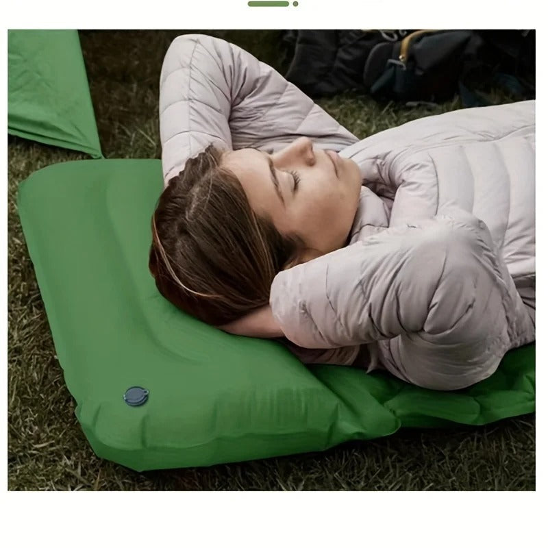 Colchón Inflable Portátil para Camping y Aventuras al Aire Libre