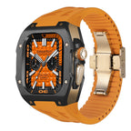 AstraGuard Titanium Case With Fluor Rubber Strap For Apple Watch Ultra