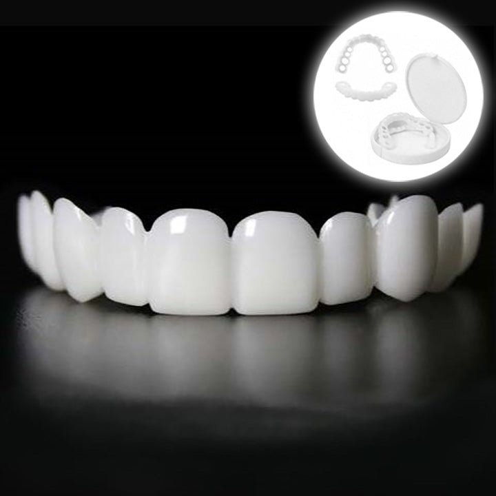 Nakładki Snap-On Veneers od NovaBright – szybki, naturalny uśmiech na górne i dolne zęby