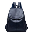 Vintage Leather Women's Backpack - Isabella