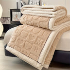 SnugLoom Cozy Fleece Blanket For Warmth And Home Comfort
