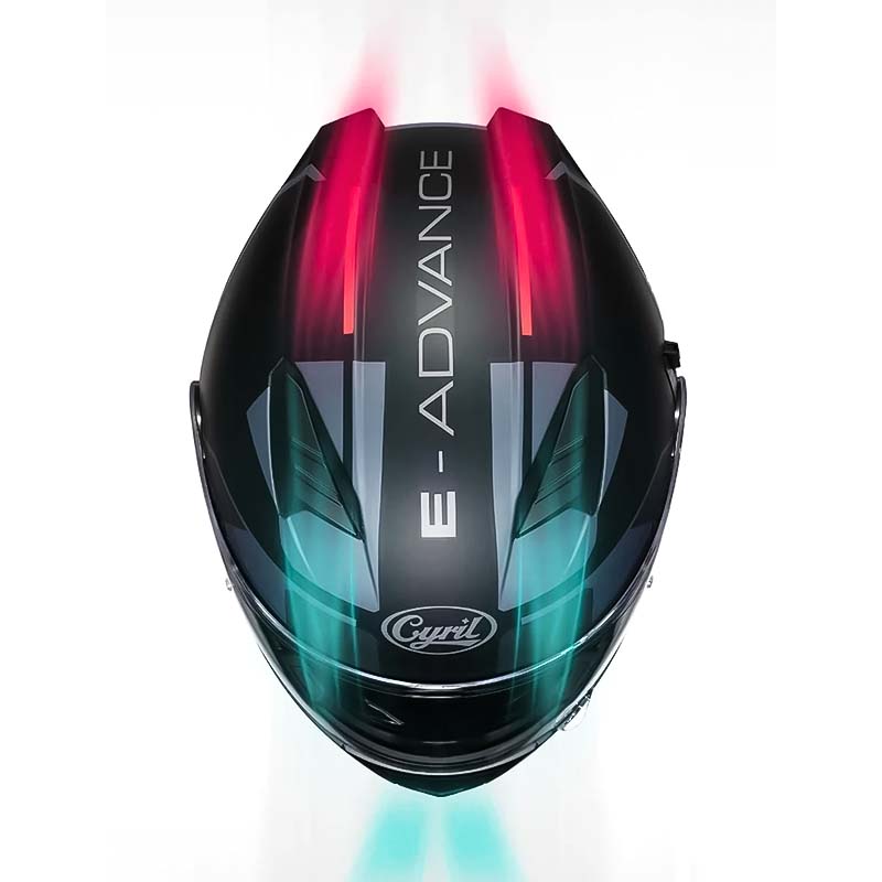 Casco modulare con doppia visiera ribaltabile, certificazione DOT ed ECE e fodera removibile