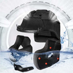 Casco modulare con doppia visiera ribaltabile, certificazione DOT ed ECE e fodera removibile