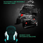 Riders Carbon Fiber Helmet, Lightweight Full Face Design, DOT ECE Approved