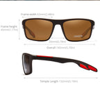 AeroLite TR90 Polarize Spor ve Sürüş Gözlüğü