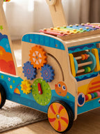 Musical Wooden Baby Walker Truck with Xylophone