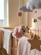 Wooden Baby Mobile – Gentle Crib Decor for Calm Sleep and Sensory Play