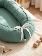 Soothing Cotton Baby Nest for Crib Transition