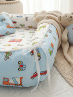 Extra-Long Baby Sleep Pod with Cervical Pillow