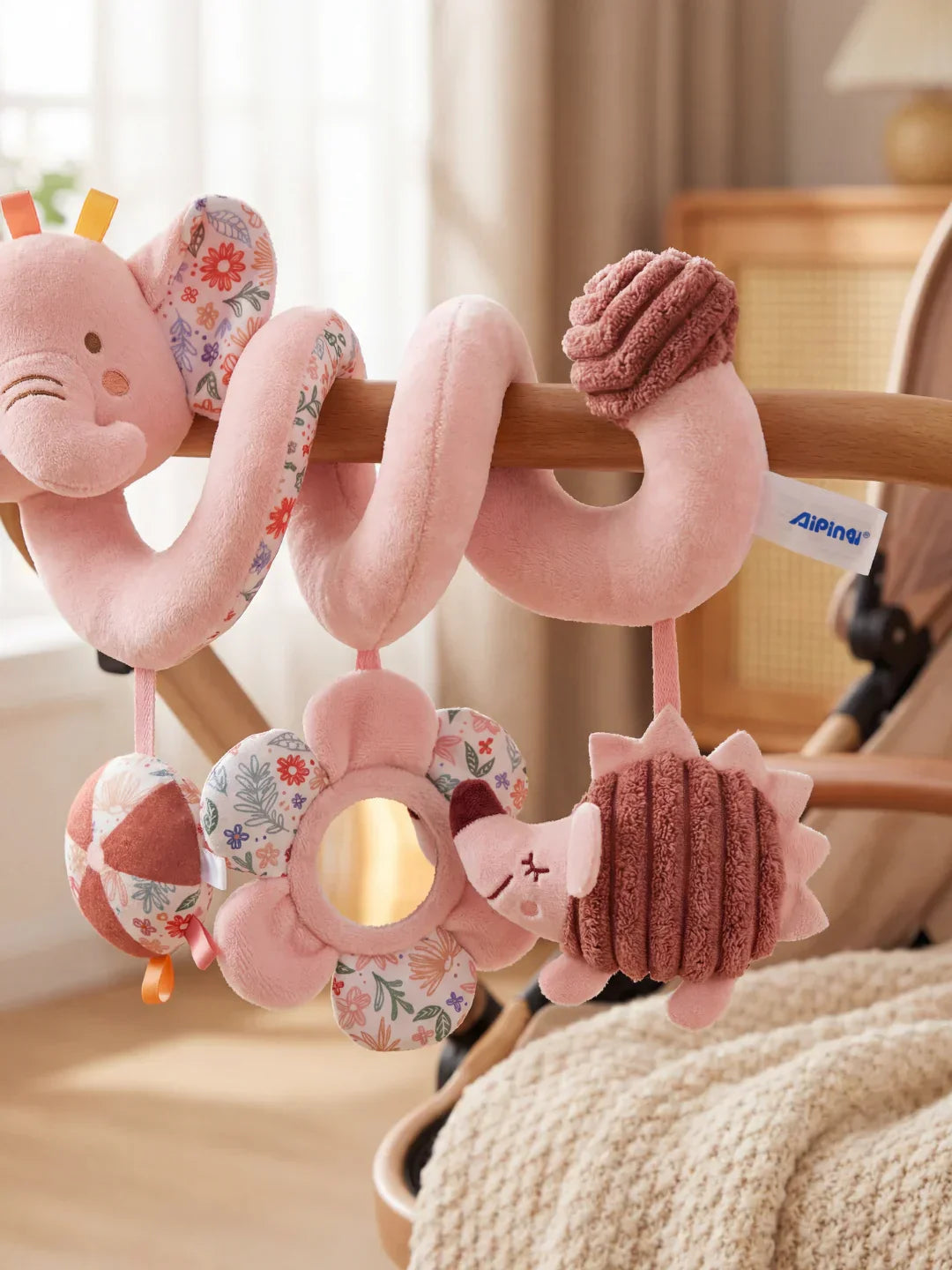 Sensory Wrap-Around Baby Bed Toy