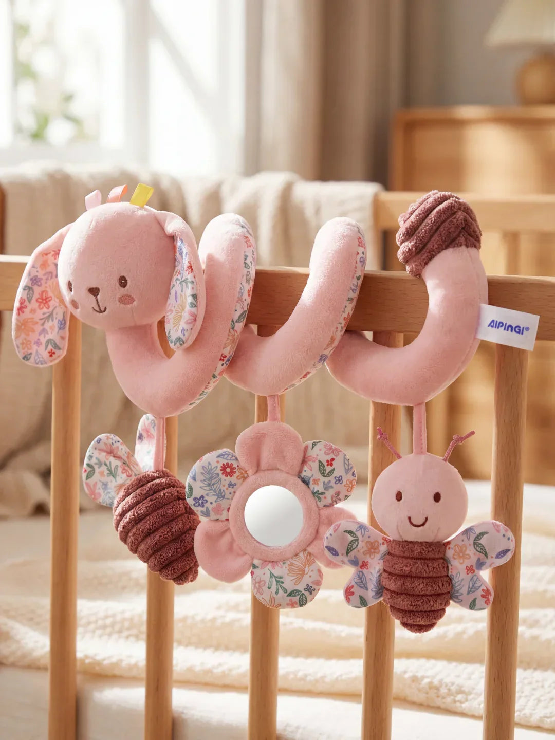 Sensory Wrap-Around Baby Bed Toy