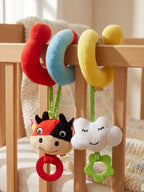 Vibrant Safari Sensory Activity Spiral