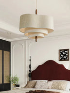 Asterra Cozy Fabric Chandelier For Warm Home Ambiance