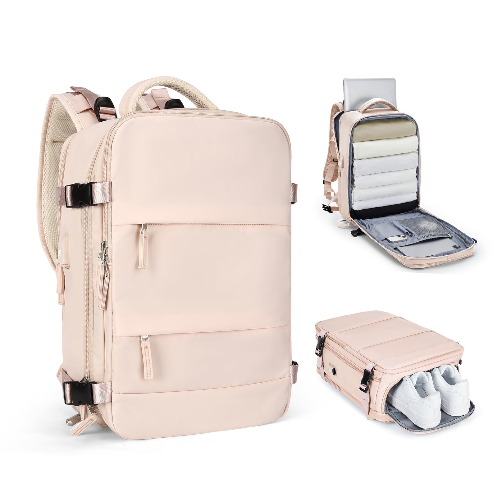 Solara Glide Unisex Smart erweiterbarer Reiserucksack