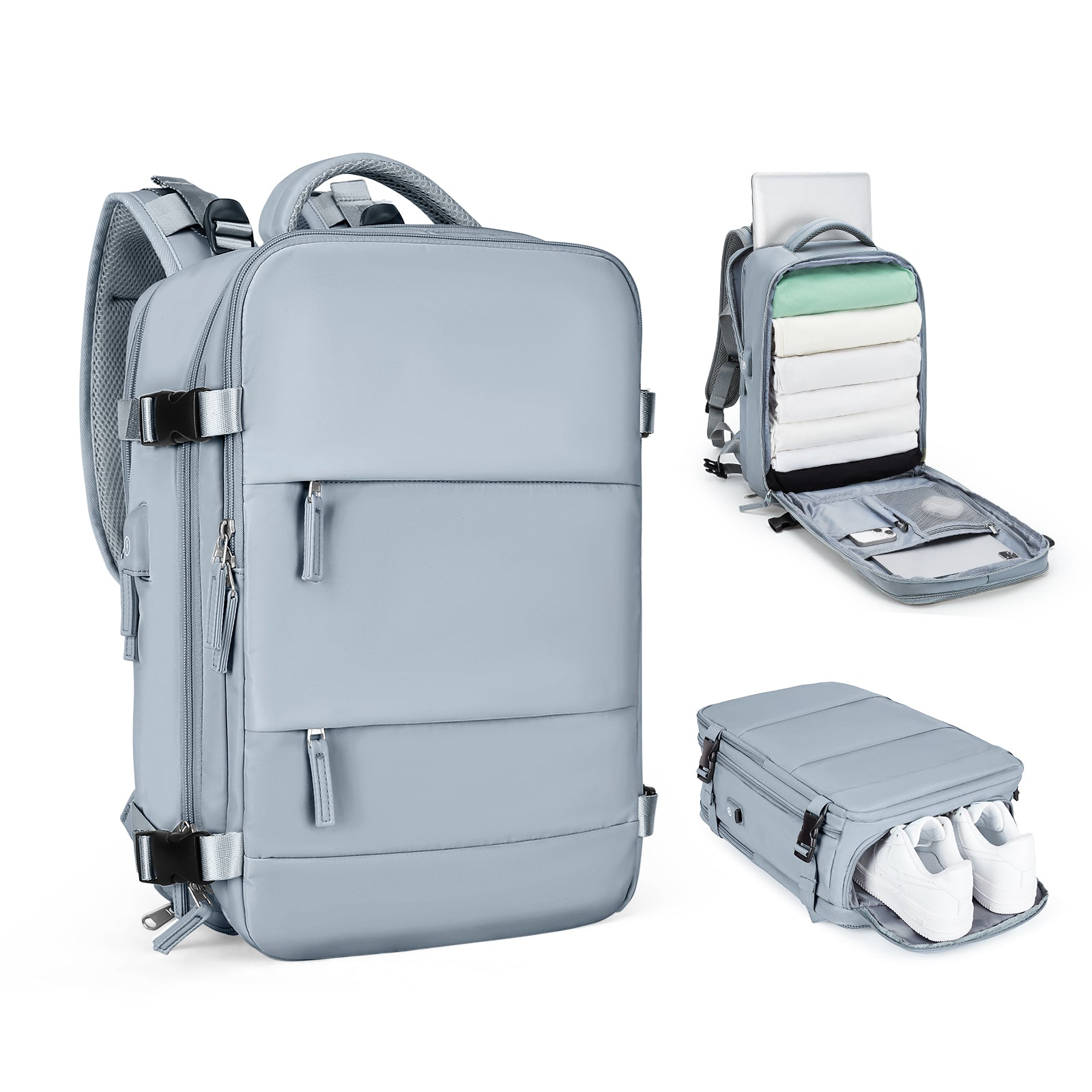 Solara Glide Unisex Smart erweiterbarer Reiserucksack