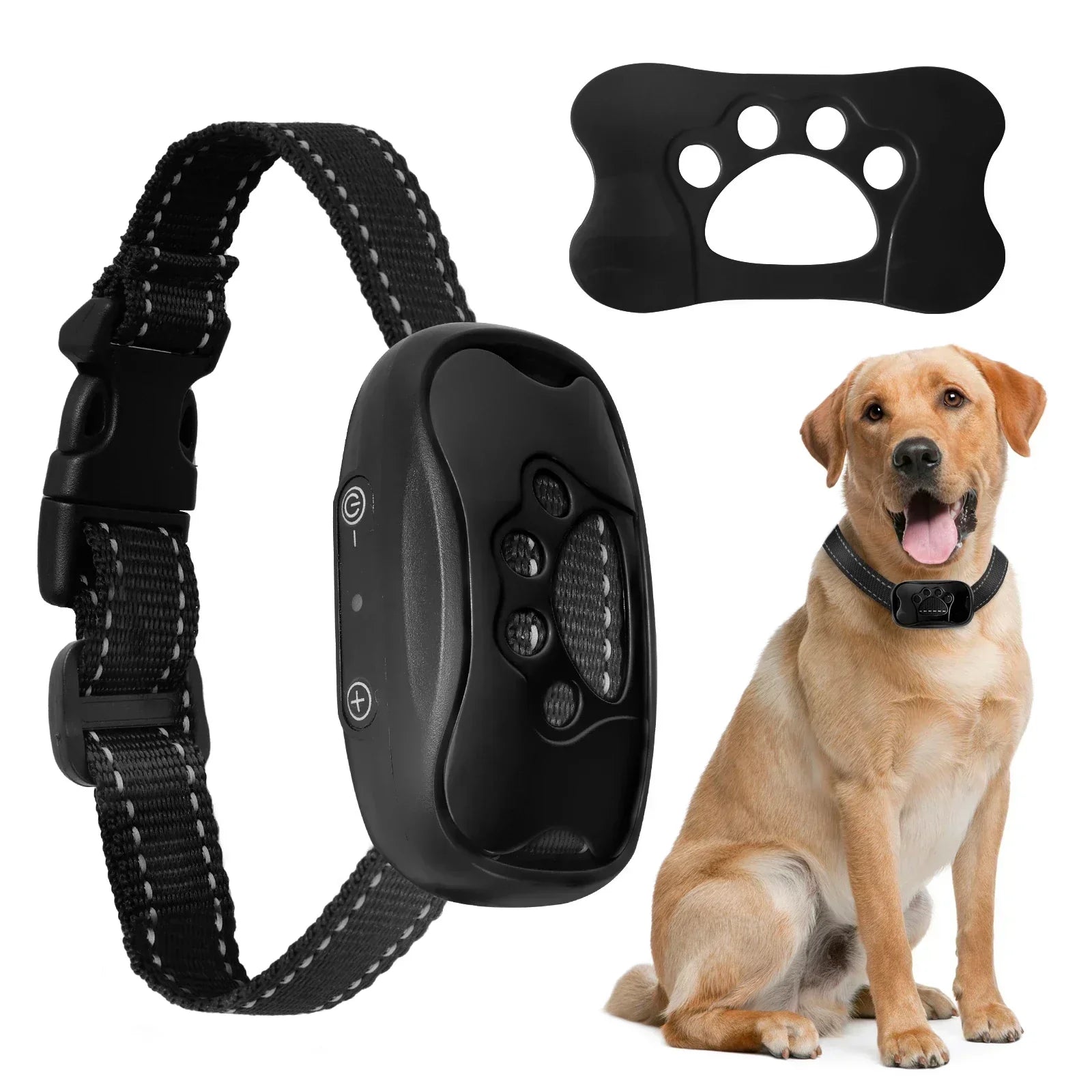 CalmPaw Pro obojek proti štěkání se smart rozpoznáváním pro psy
