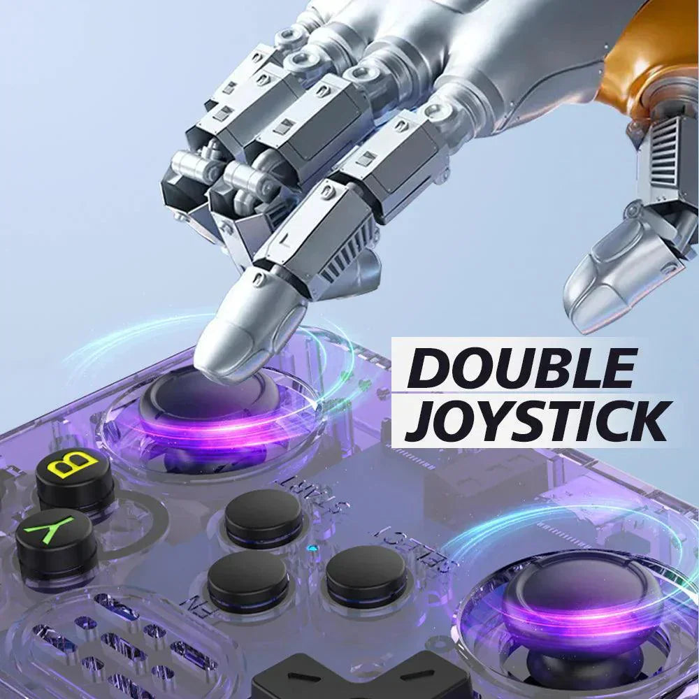 Classic-Style Portable Gaming Device With HD Display And USB Charging