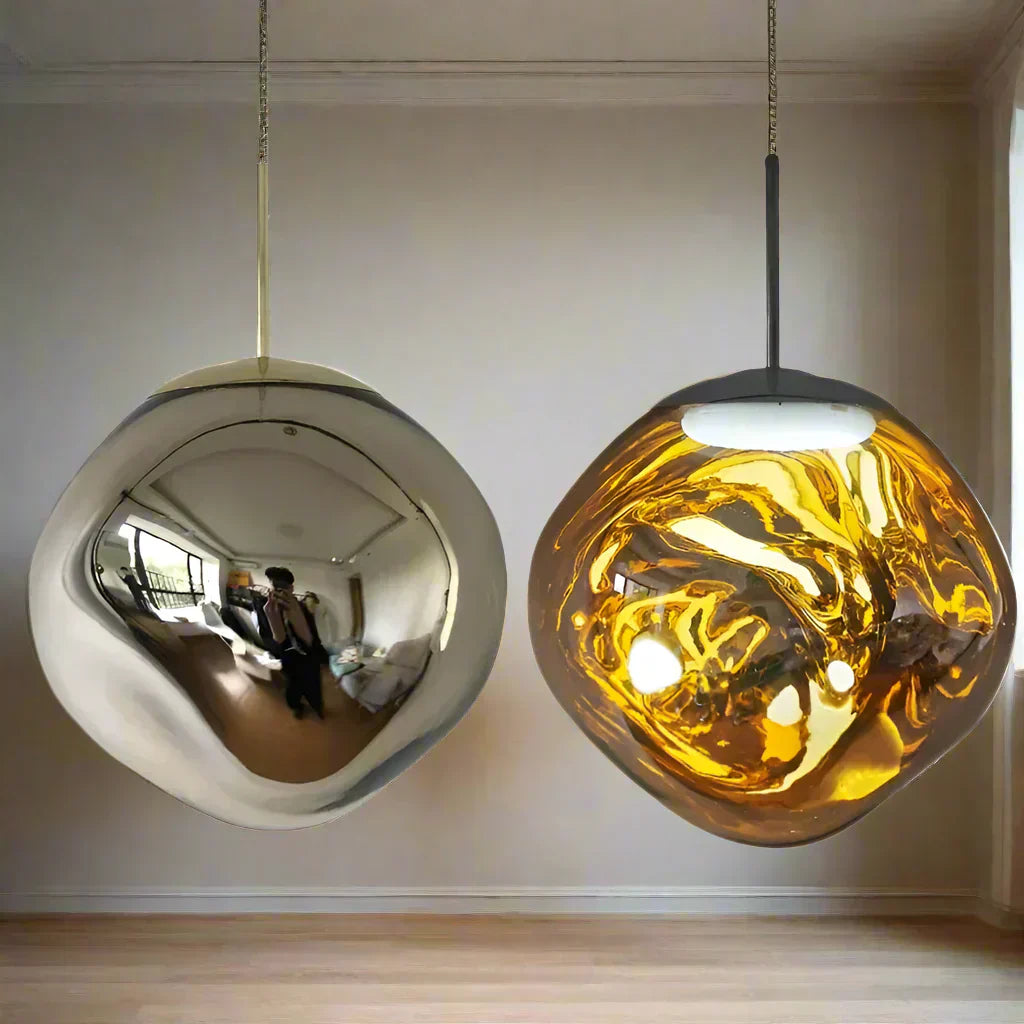 Fjordline Nordic Pendant Light With Clear Glass For Dining Kitchens And Living Rooms