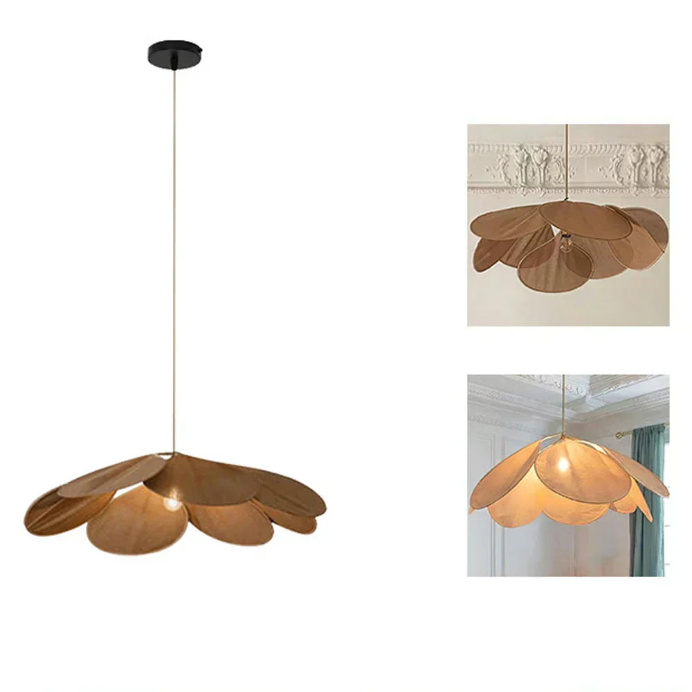 Vellora Petal Light Pendel Udsender Blødt Skær i Opholdsrum